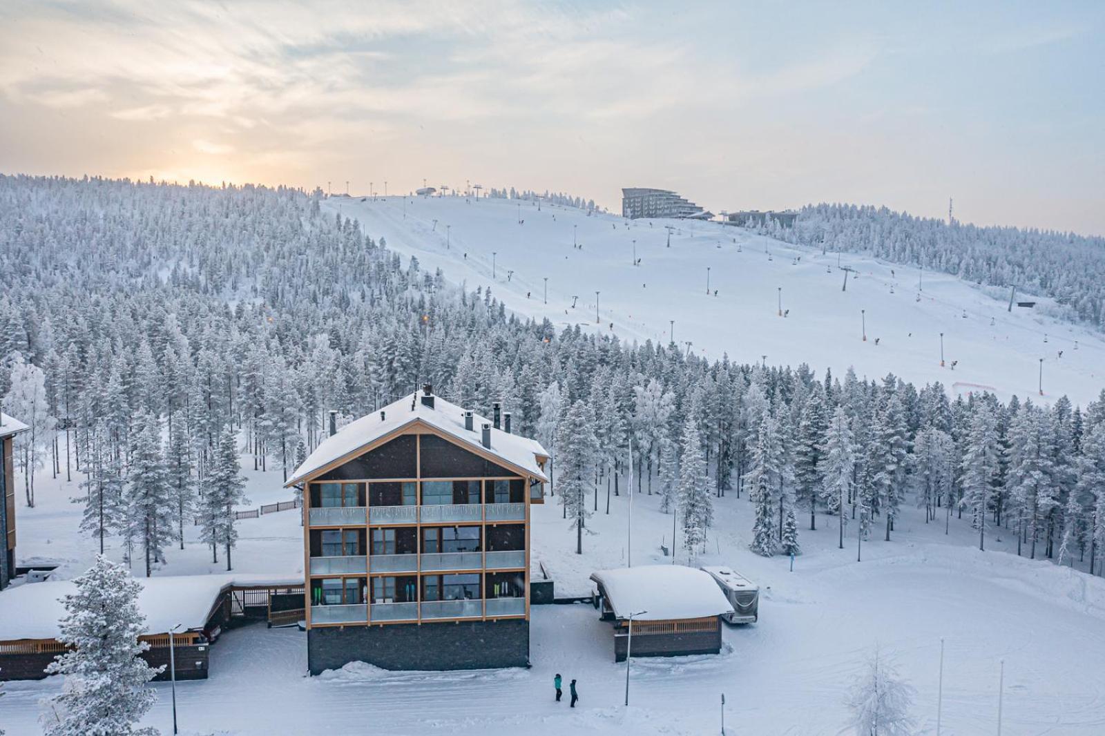 Levi Tunturinlaita A4, Ski-In Ski-Out 3Xbedroom Exteriér fotografie