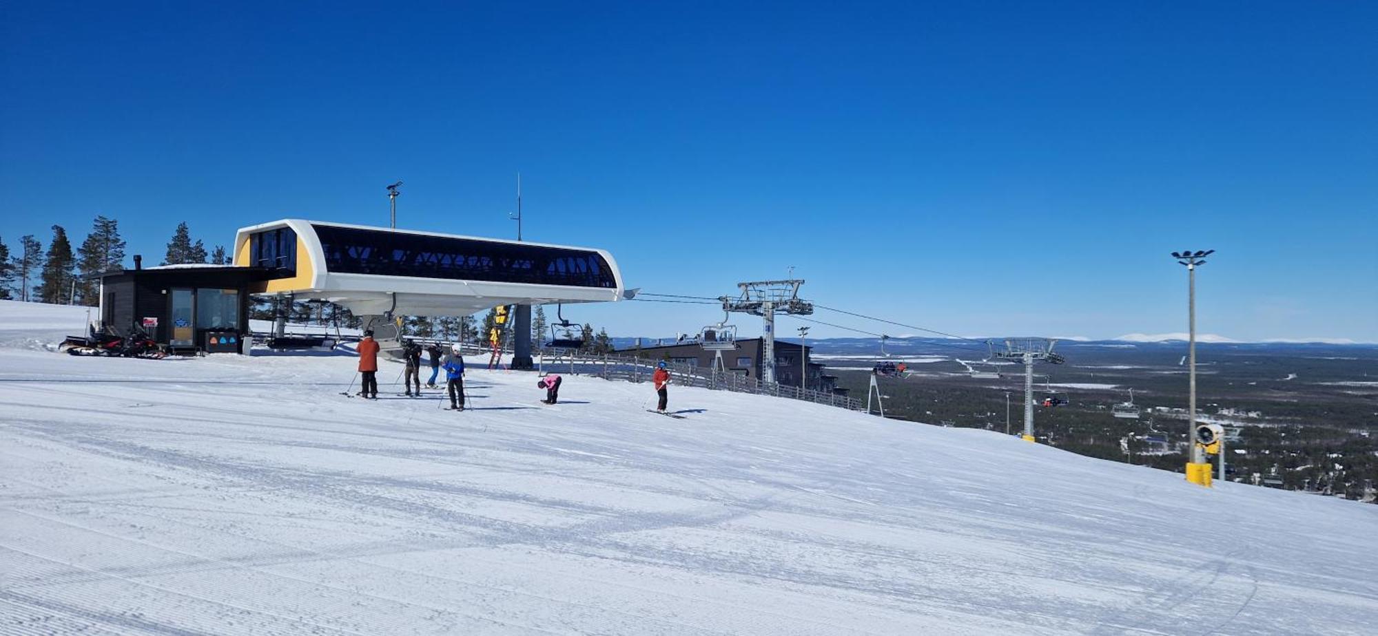 Levi Tunturinlaita A4, Ski-In Ski-Out 3Xbedroom Exteriér fotografie